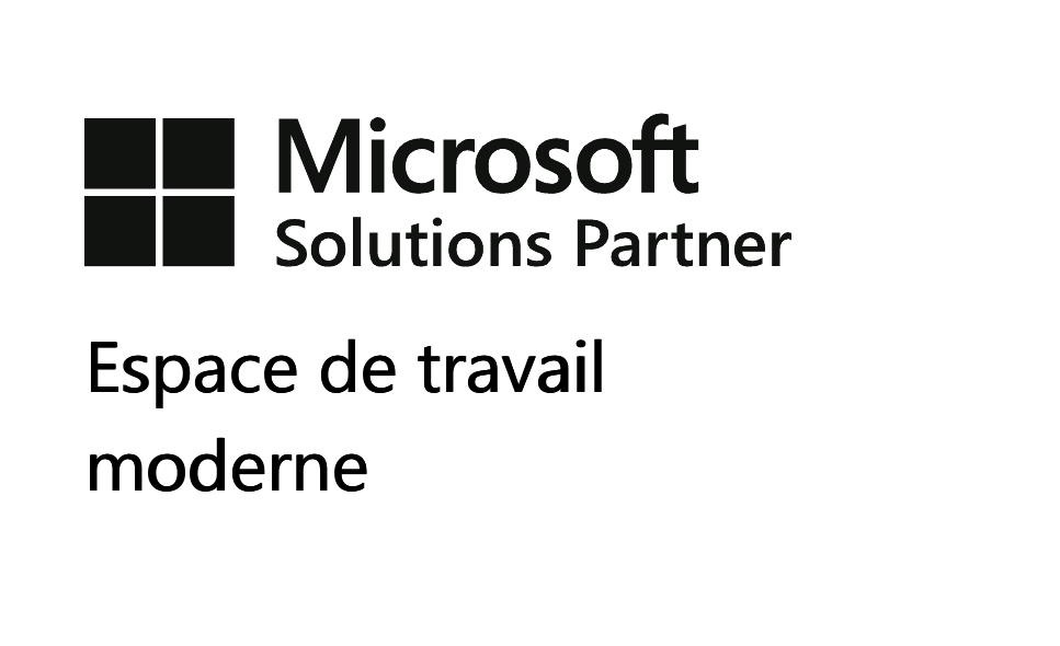 Logo partenaire Microsoft - Espace de travail moderne